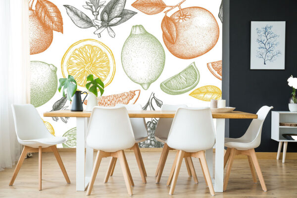 Fototapeta Rysunek cytryny