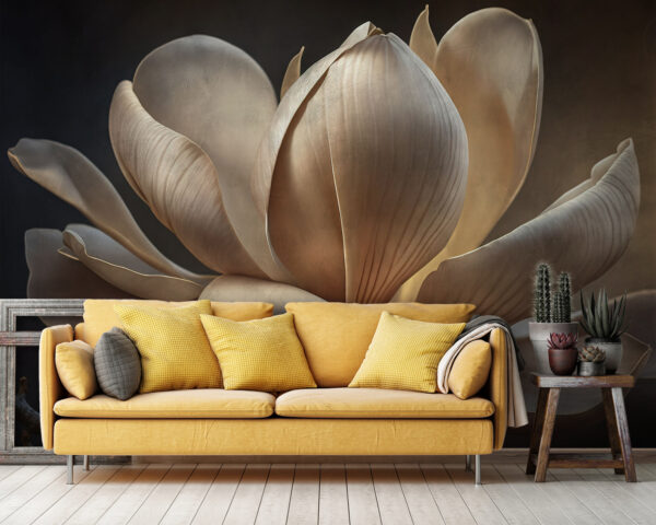 Delikatna magnolia w miękkim świetle Fototapeta Delikatna magnolia w miękkim świetle