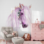 Fototapeta Akwarela przedstawiająca konia