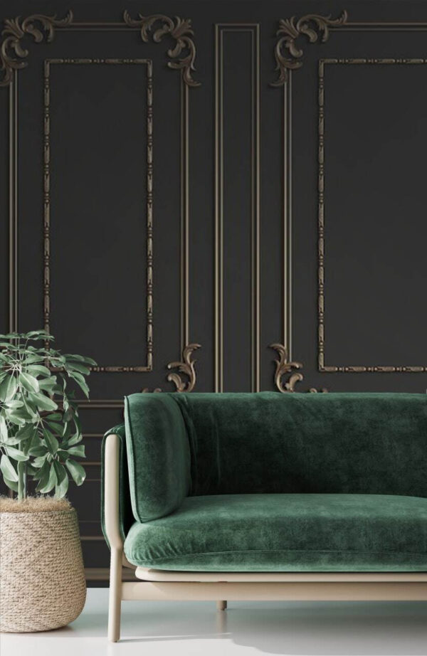 Eleganckie architektoniczne elementy ścienne Fototapeta Eleganckie architektoniczne elementy ścienne
