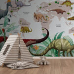 Fototapeta Karykatura dinozaura
