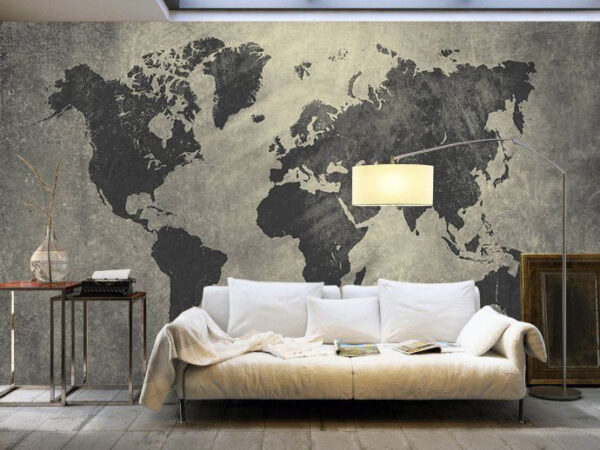 Mapa Ameryki Północnej Fototapeta Mapa Ameryki Północnej