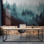 Fototapeta Rozmyty obraz drzewa