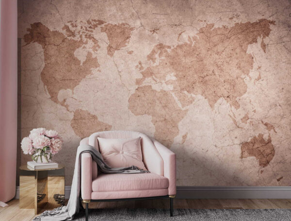 Mapa świata Fototapeta Mapa świata