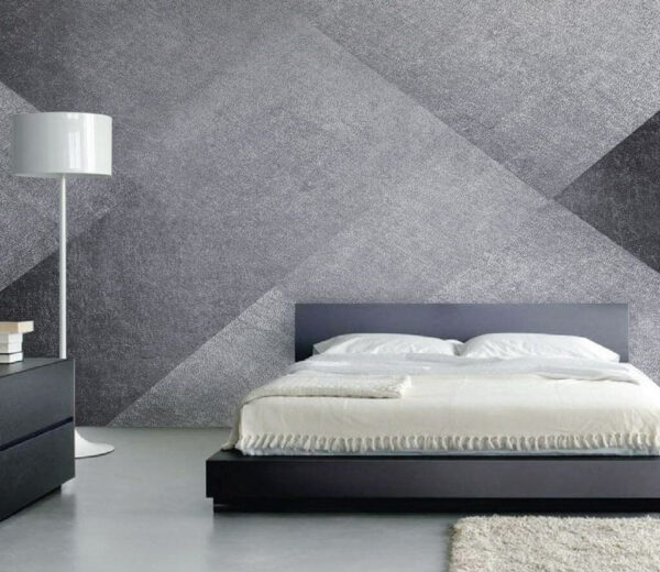 Fototapeta Szare i białe tło z wzorem