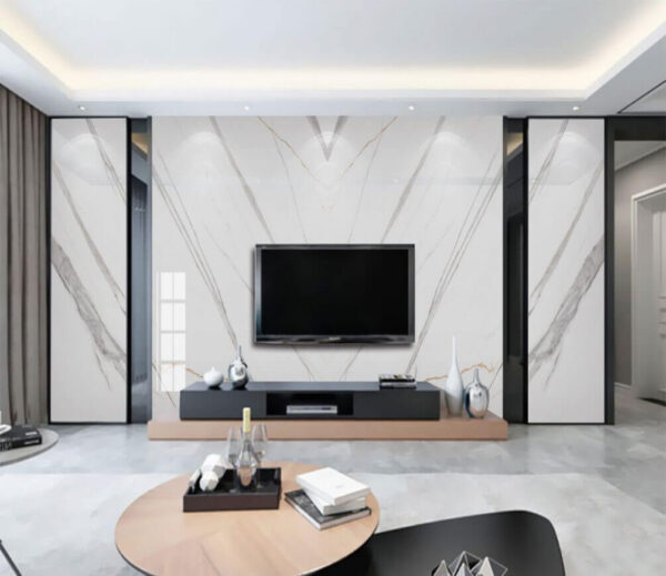 Elegancki marmurowy design z subtelnymi liniami Fototapeta Elegancki marmurowy design z subtelnymi liniami