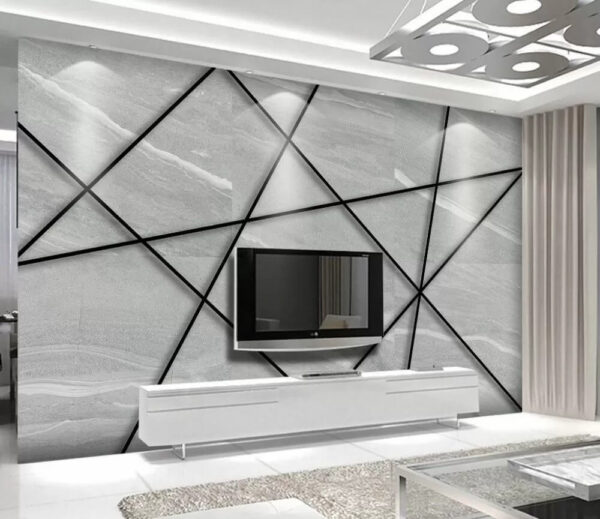 Geometryczny wzór z przecinającymi się liniami Fototapeta Geometryczny wzór z przecinającymi się liniami