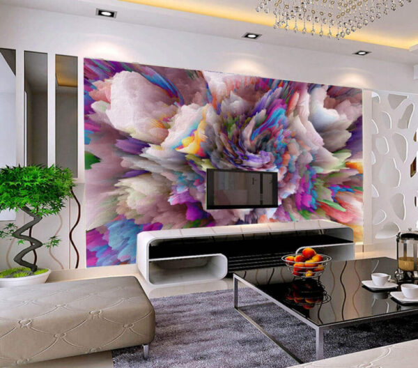 Fototapeta Kolorowa eksplozja farby