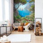 Fototapeta Widok na ocean z klifu