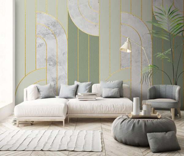 Elegancki wzór w kojących kolorach Fototapeta Elegancki wzór w kojących kolorach