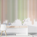 Fototapeta Pionowe gradientowe paski w pastelowych kolorach.