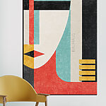 Obraz Abstrakcyjny geometryczny plakat Bauhaus