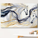 Obraz Majestatyczne konie w eterycznym ruchu