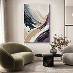 Obraz Abstrakcyjne fale koloru i ruchu