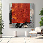 Obraz Abstrakcyjna farba teksturowana w żywych odcieniach