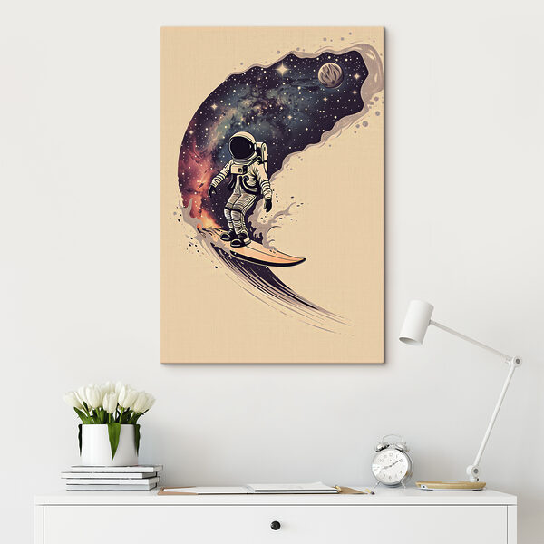 Rysunek astronauty Obraz Rysunek astronauty