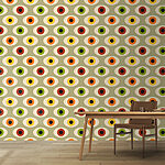 Fototapeta Zielony i czarny okrąg