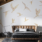 Fototapeta Rysunek ptaka