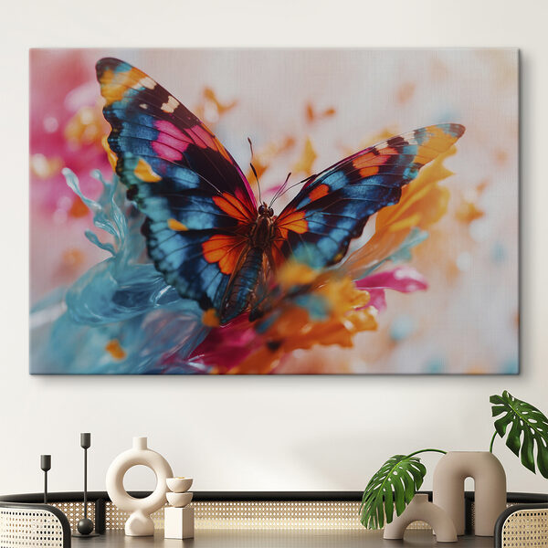 Motyl na kwiatku Obraz Motyl na kwiatku