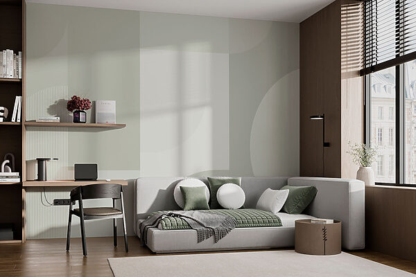 Fototapeta Fototapeta Słońce i wzory: Artystyczna harmonia (SKU: w01500)