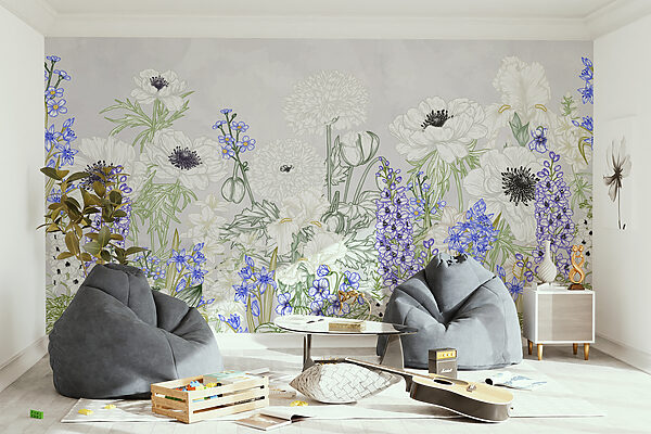 Kwiaty spokoju i wdzięku Fototapeta Kwiaty spokoju i wdzięku