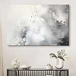 Obraz Canvas prints White and gray background