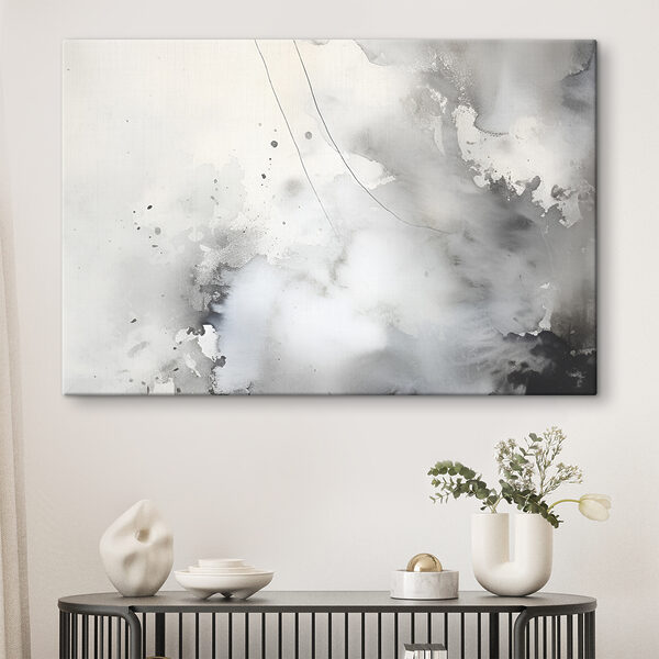 Canvas prints White and gray background Obraz Canvas prints White and gray background