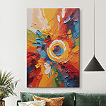 Obraz Canvas prints Painting of a circle
