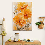 Obraz Canvas prints Painting of orange flowers