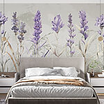 Fototapeta Elegancka botaniczna flora akwarelowa
