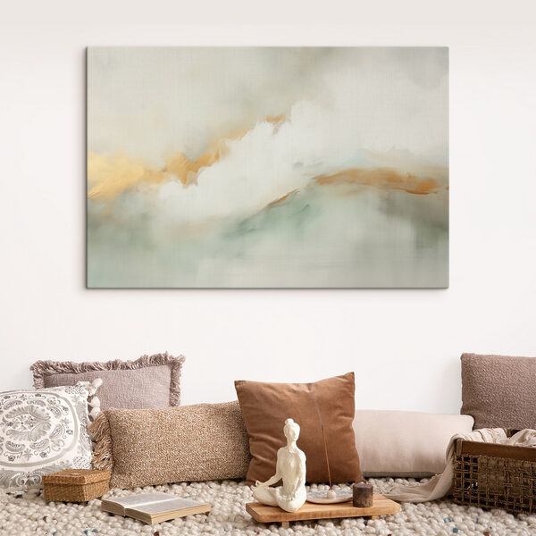 Obraz Malowanie pasma górskiego