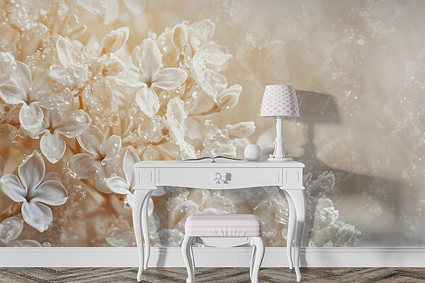 Fototapeta Fototapeta Delikatne kwiaty o miękkim dotyku (SKU: w08533)