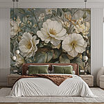 Fototapeta Piękne kwiaty w delikatnych odcieniach