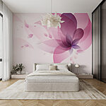 Fototapeta Różowy i fioletowy kwiat