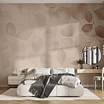 Wall mural Miękkie liście tańczą w delikatnym świetle