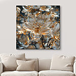 Obraz Delikatne kwiaty w łagodnych odcieniach