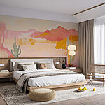 Fototapeta Obraz pustynnego krajobrazu