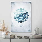 Obraz Logo trójkąta w okręgu