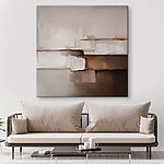 Obraz Abstrakcyjne warstwy w delikatnych odcieniach