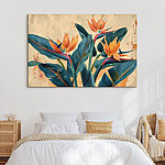 Obraz Wibrujące tropikalne kwiaty w harmonii