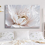 Obraz Delikatne płatki w miękkich białych odcieniach