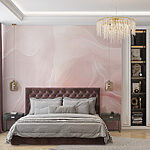 Fototapeta Miękkie fale o łagodnych odcieniach