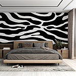 Fototapeta Czarno-biały wzór