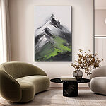 Obraz Obraz przedstawiający szczyt górski