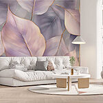 Fototapeta Miękkie odcienie delikatnych liści tańczą