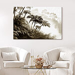 Obraz Grupa palm w lesie