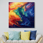 Obraz Kolorowe wiry światła