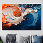 Obraz Płynne kształty w żywych odcieniach