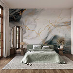 Fototapeta Eleganckie wiry monochromatycznych odcieni