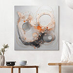 Obraz Płynne kształty w delikatnych odcieniach